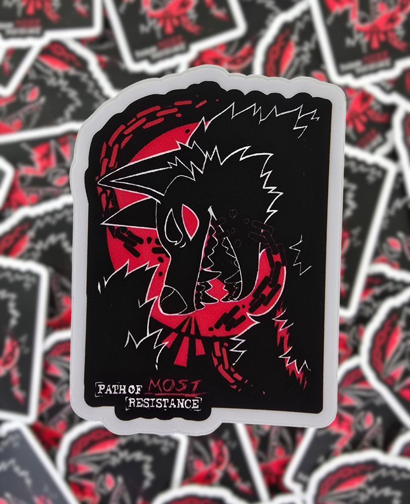 Path of Most Resistance - Sticker